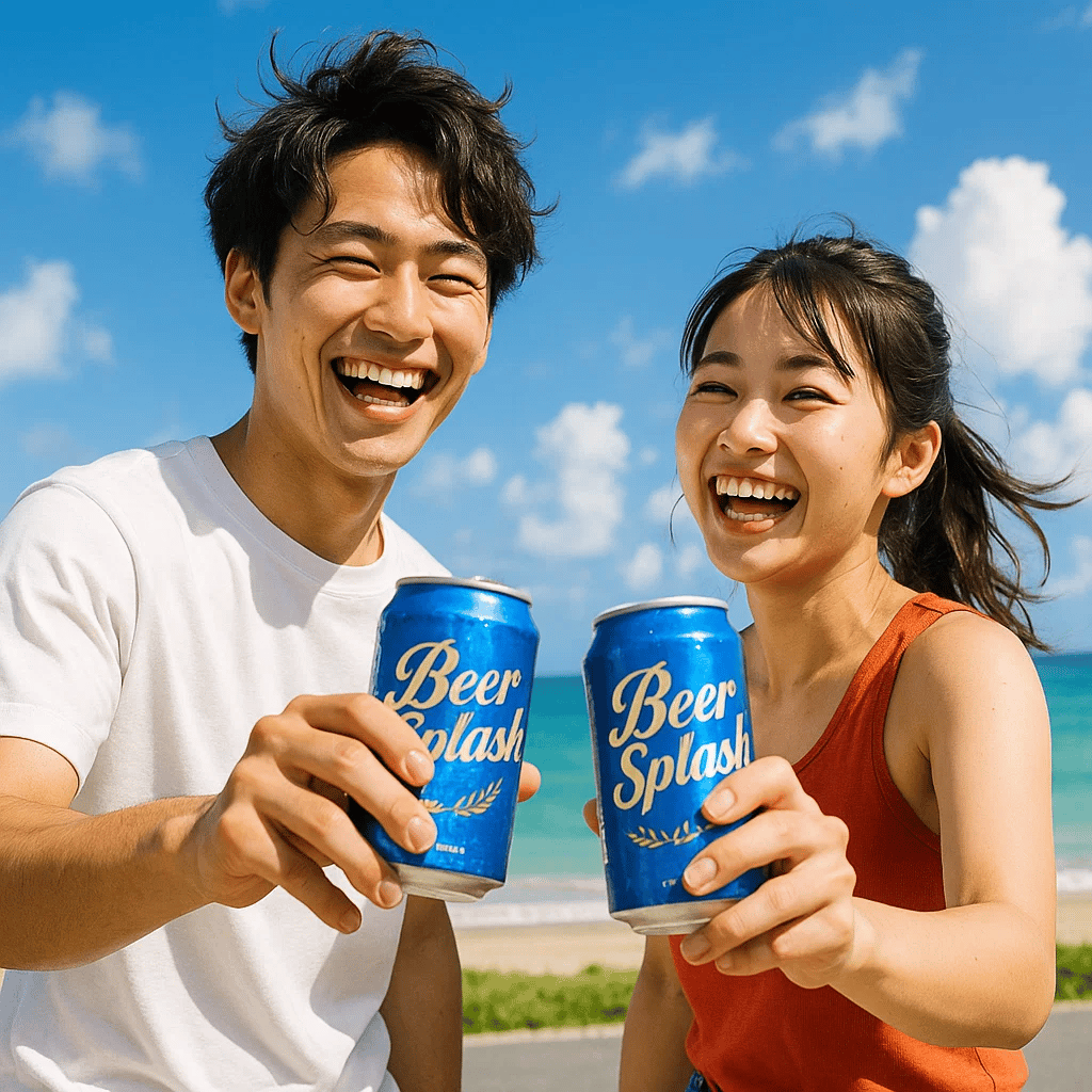 SPLASH-ビール"Beer Splash"CMソング