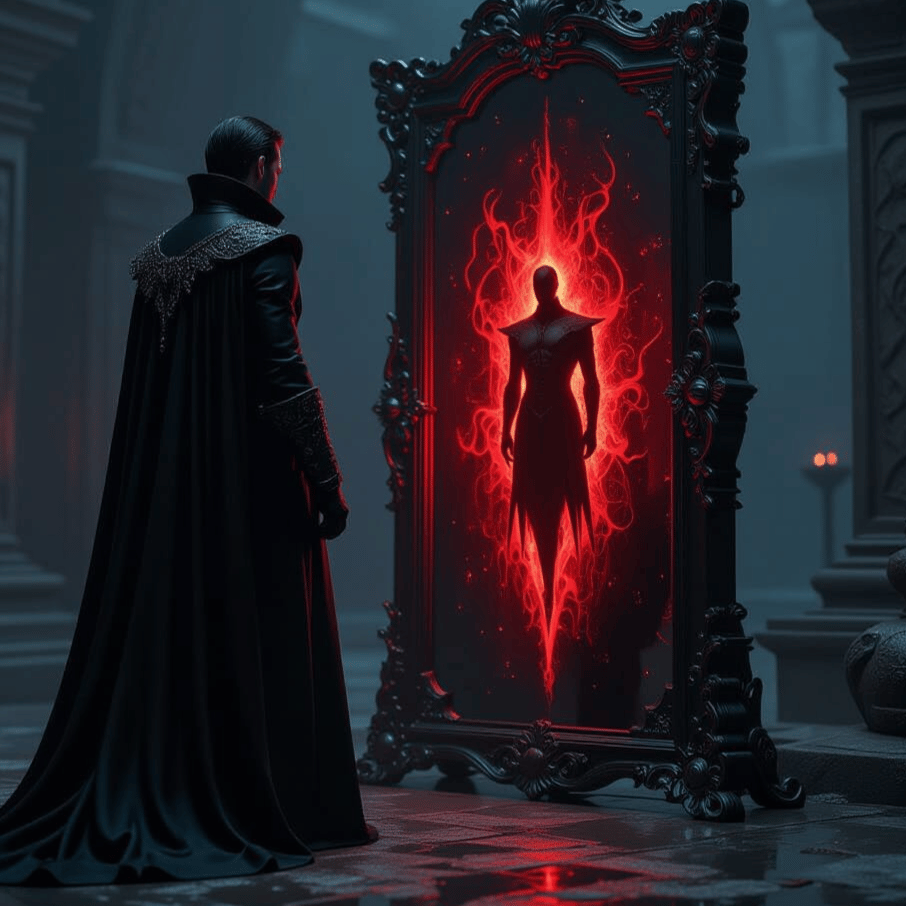  “Bloody Shadow in the Mirror”