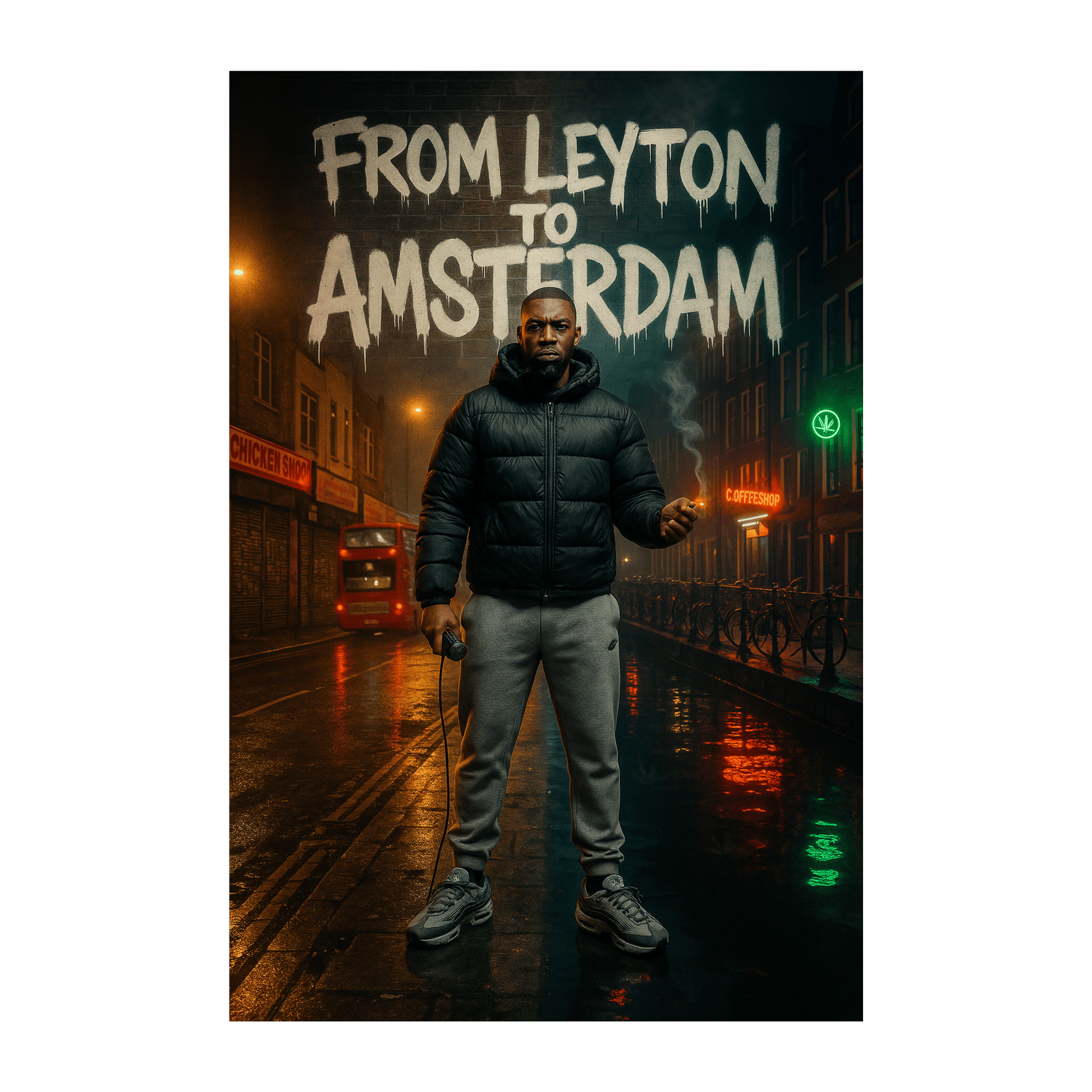 Leyton to Amsterdam