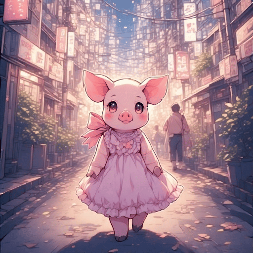 Sanny das Haus Schwein in Tokyo V2 (Remix)