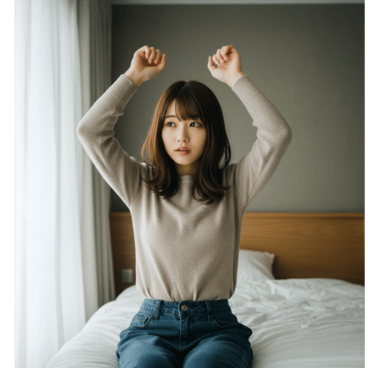あれ、強くなってる？"Hey, am I getting stronger?"