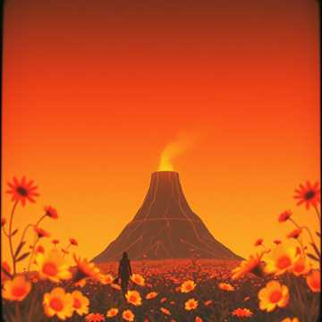 Le volcan de l’amour (Cover)