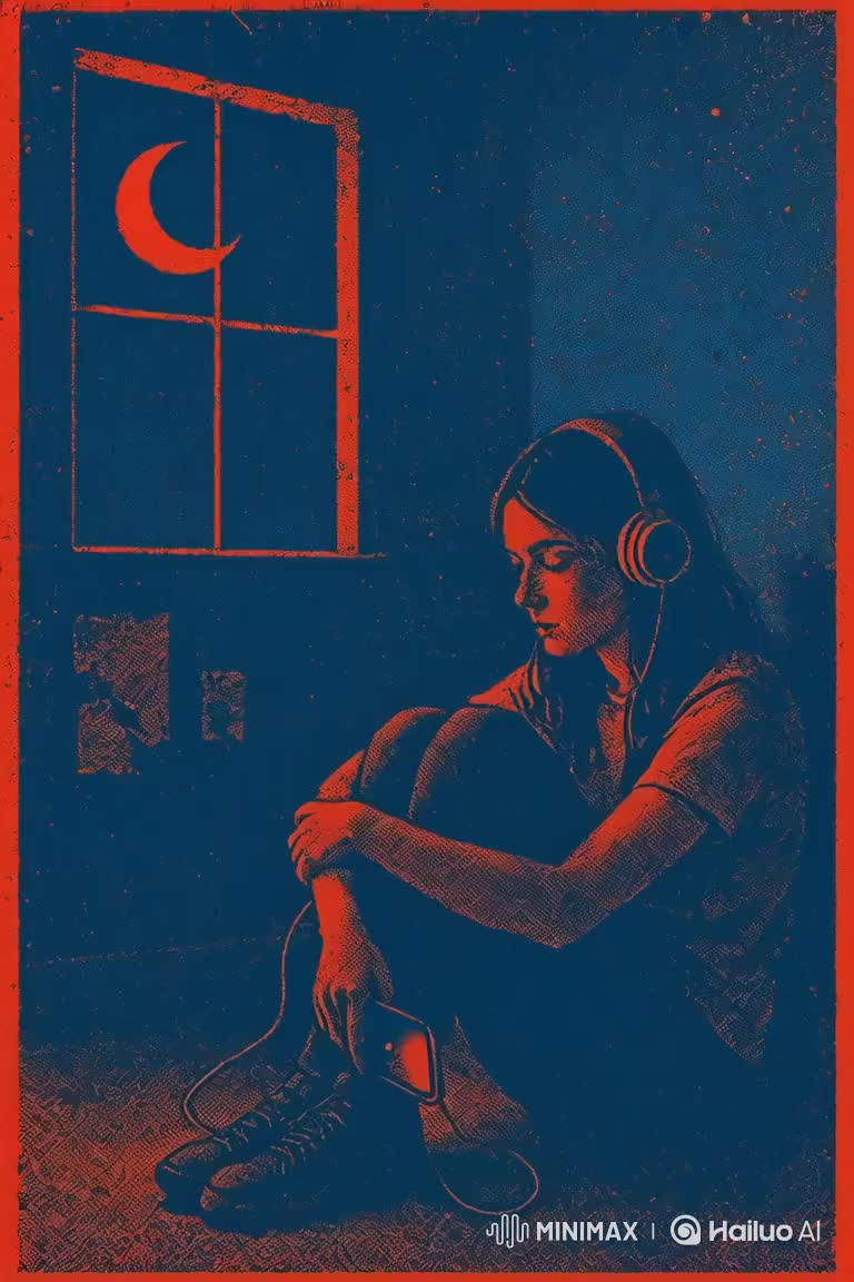 Earbuds and Moonlight