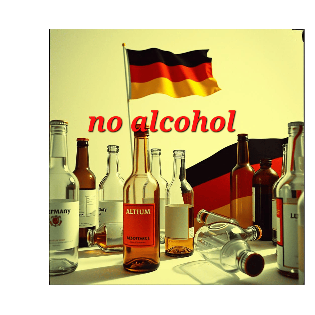 No alcohol 