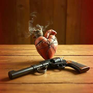 Heartbreak’s Like a Colt .45" - 550