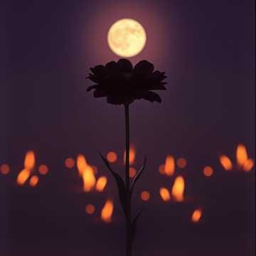 검은 꽃 (Black Flower)