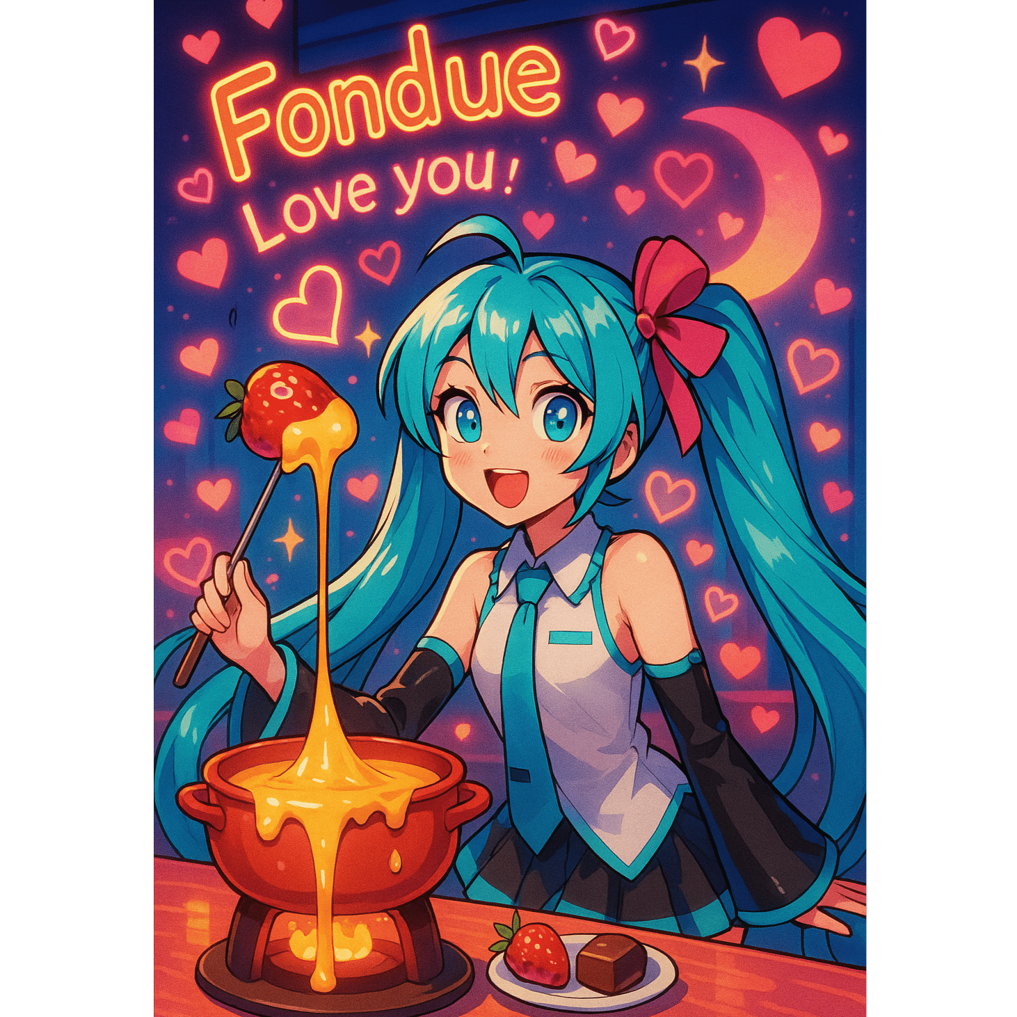 「とろける恋とフォンドュ」(Torokeru Koi to Fondue — "Melting Love & Fondue")