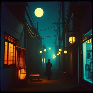 Moonlit Streets
