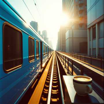Blue Train Morning