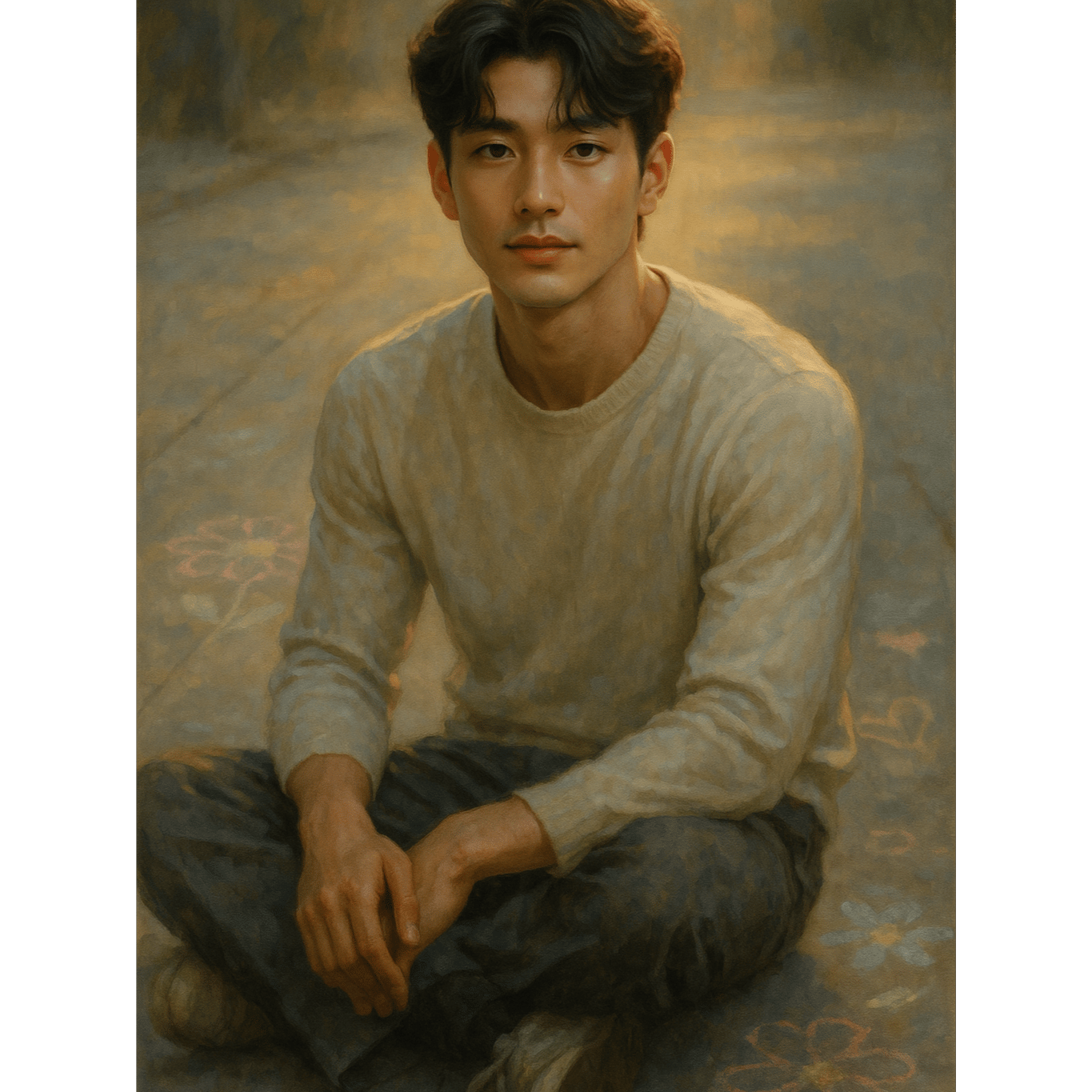분필 위에 (Chalk on the Pavement)