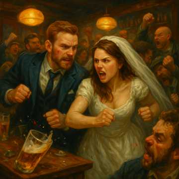 🥃 Whiskey, Vows, and Broken Noses 