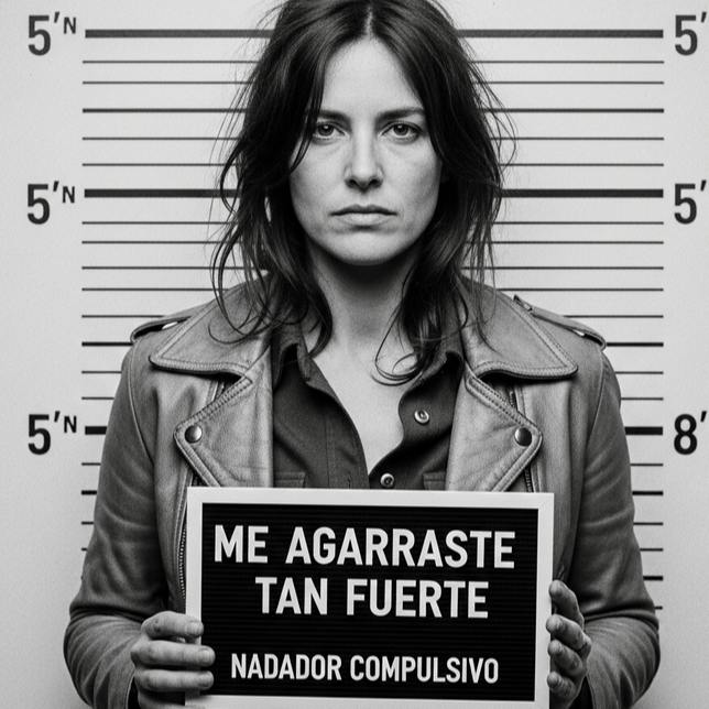 Me agarraste tan fuerte