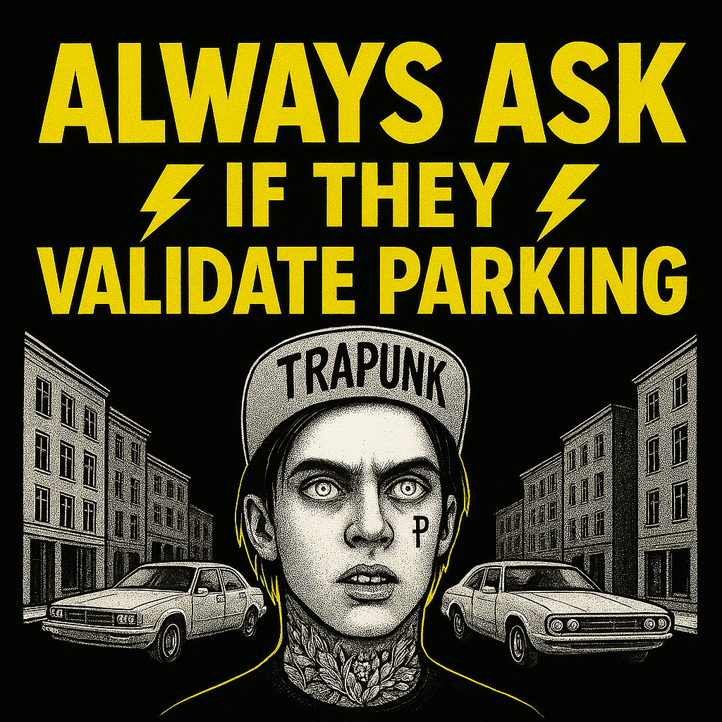Always Ask If They Validate Parking