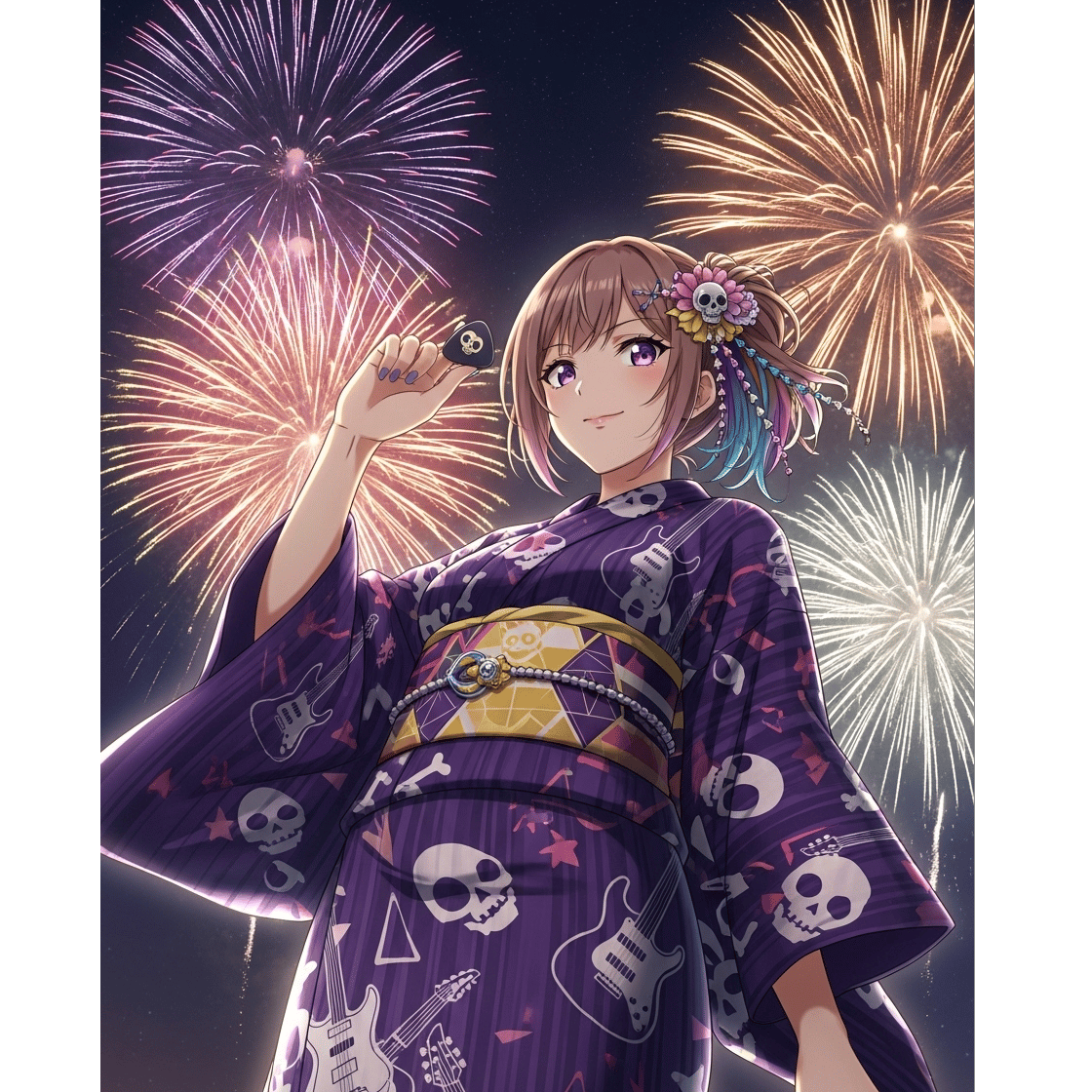 ねぇ。。浴衣どっちにする？#花火大会