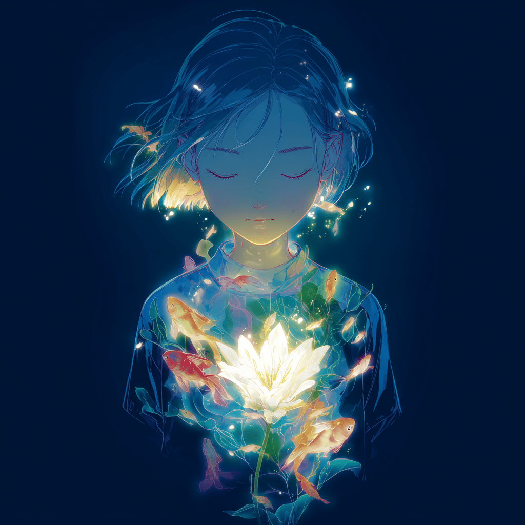 白い花は夢を見る