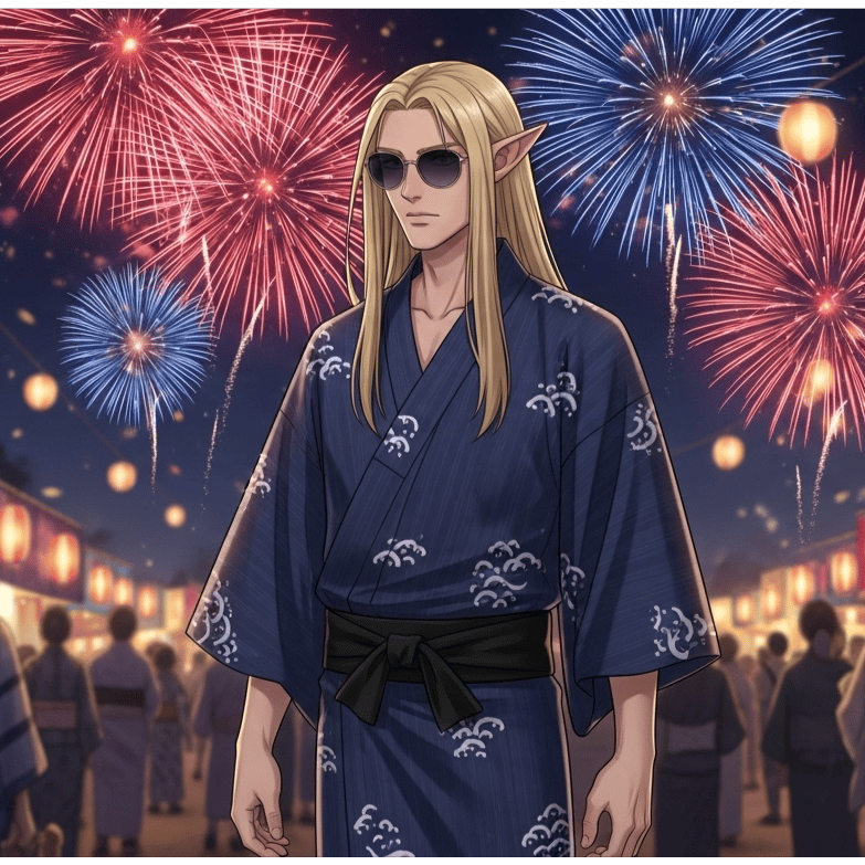 👘 Vows in Yukata, Bloom in the Night Sky✨#花火大会 (浴衣の誓い、夜空に咲け) (R2-E2 Remix)