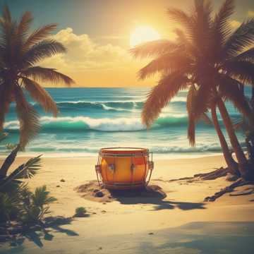trop chaud ! - FunkcoreSpyChase+Bossa - (test prompt))
