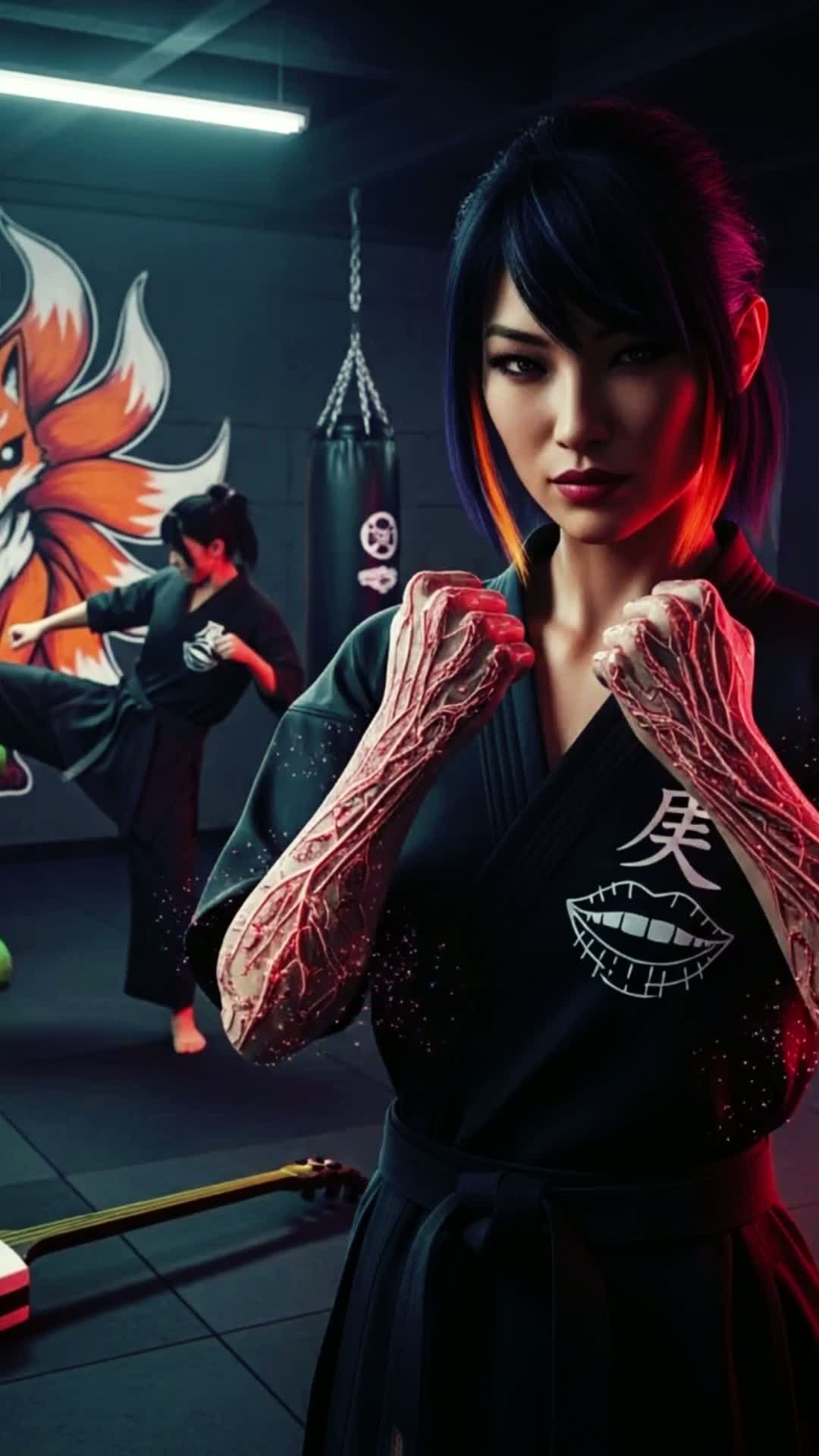 The Kitsune Fist Stomp by Fierro y Fe