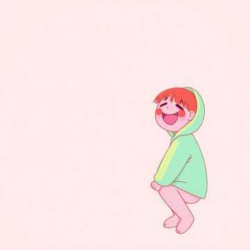 「슬픔이 기쁨에게」 – kawaii rap version