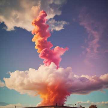 Färgexplosion