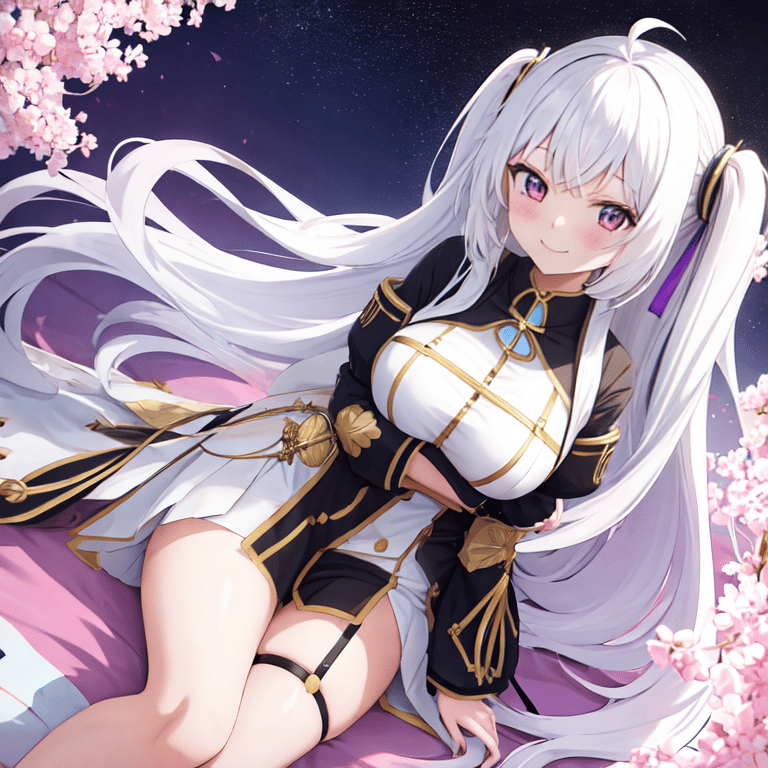 Anime Waifu dein Lächeln mein Segen