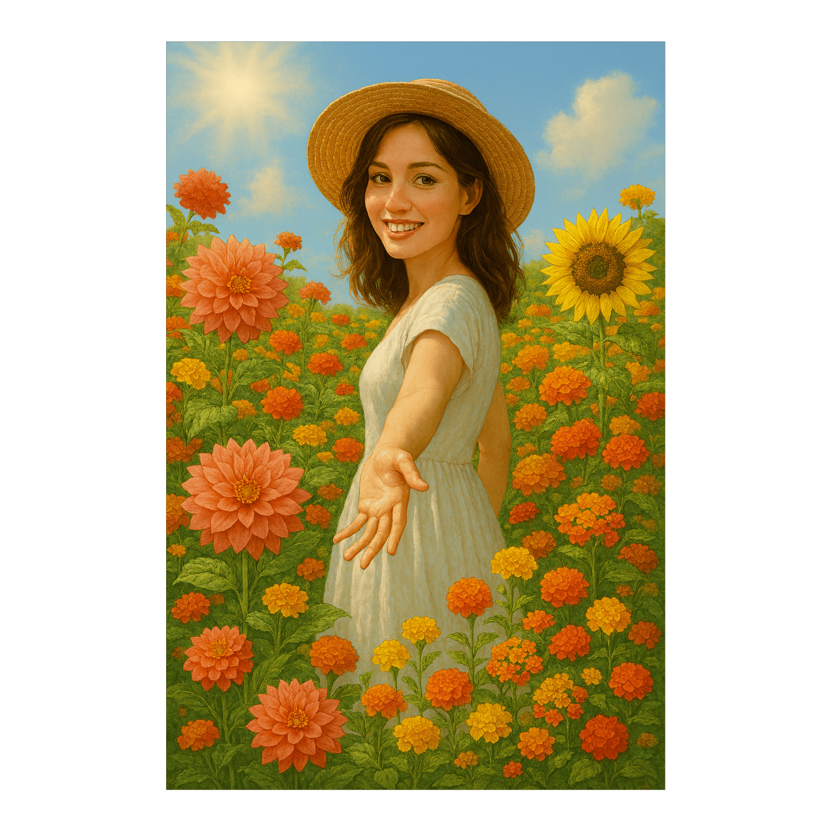 真夏に咲く春　#Flowers