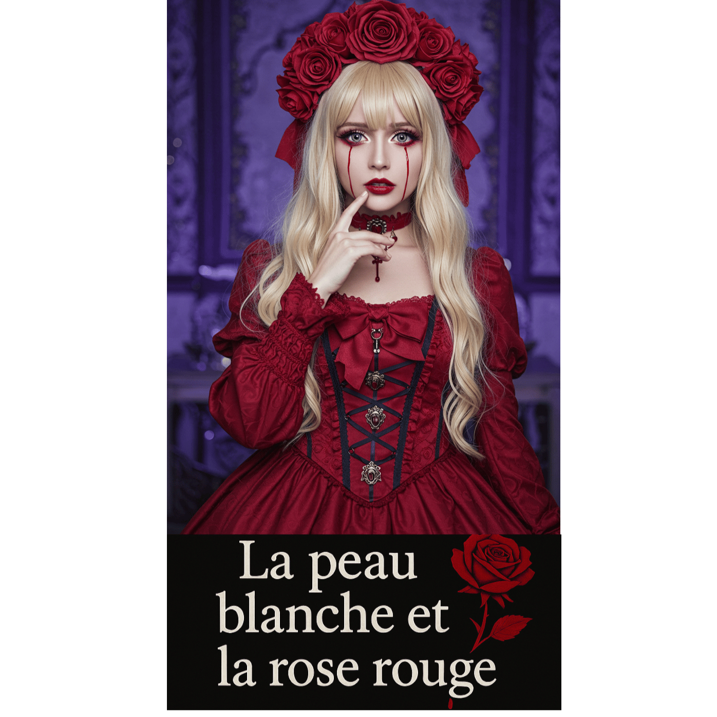 La peau blanche et la rose rouge(白い肌と赤い薔薇)