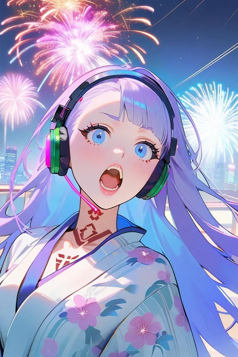 🎆#花火大会🎆閃光ハイパーソニック