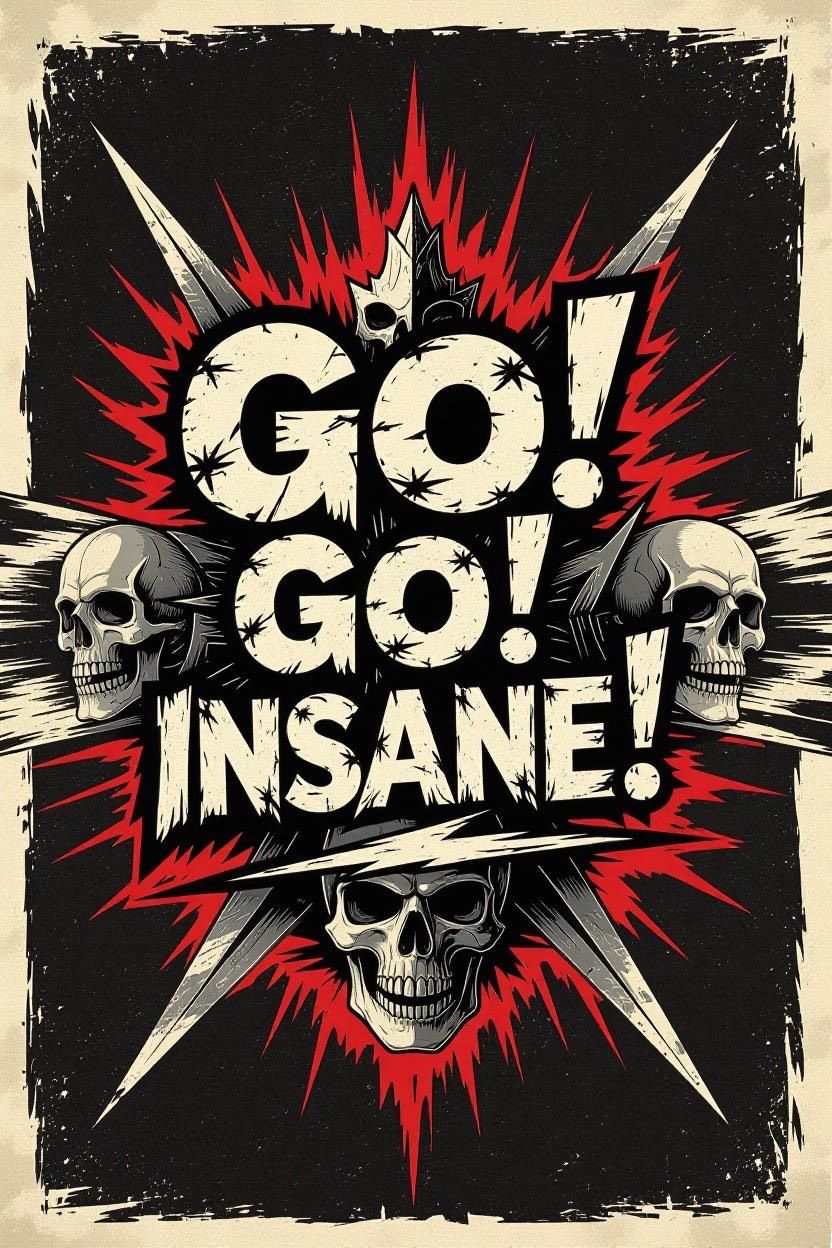 간다 간다 뿅 간다 (Go! Go! Insane!)