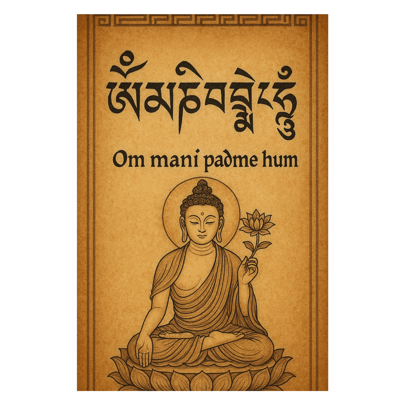 ༀ་མ་ཎི་པདྨེ་ཧཱུྃ  Poster 2 — 151bpm