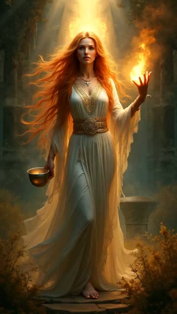 „Ich bin Brigid – Flamme und Quelle