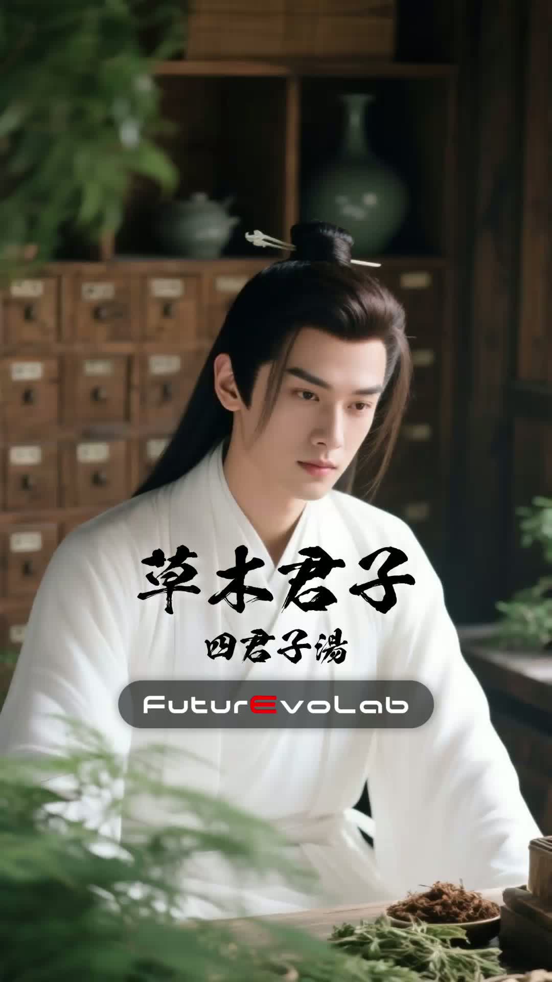 草木君子(四君子湯)