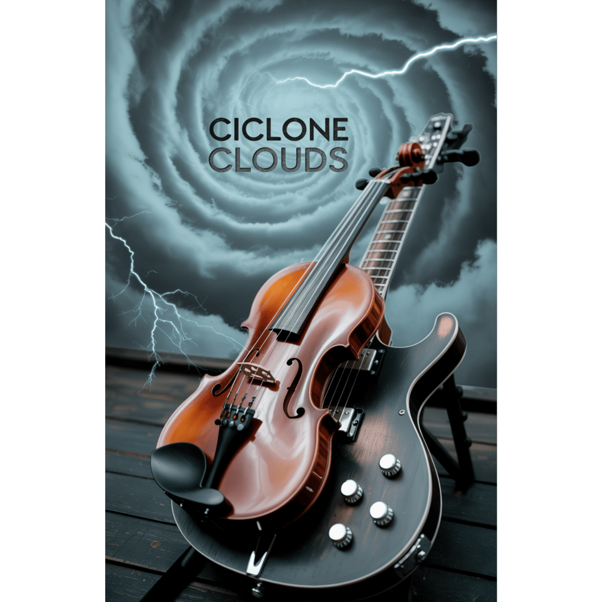 CYCLONE CLOUDS - VIOLIN & GOTH GUITAR