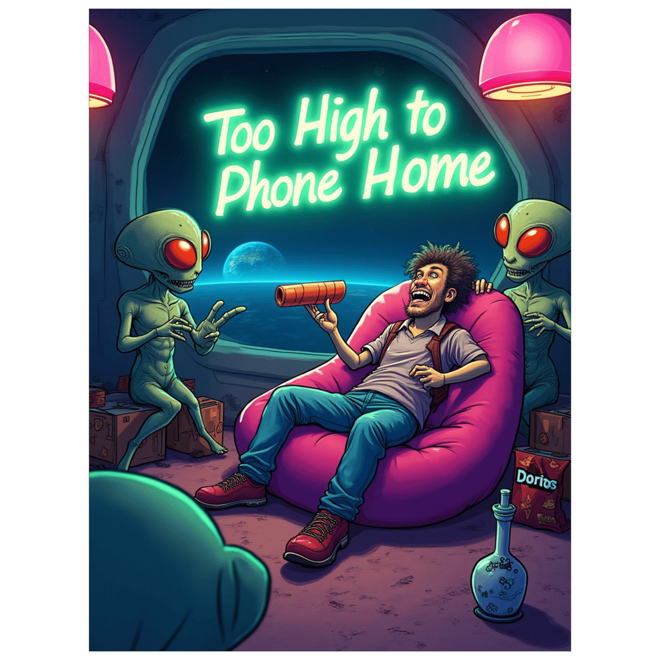 Too High to Phone home