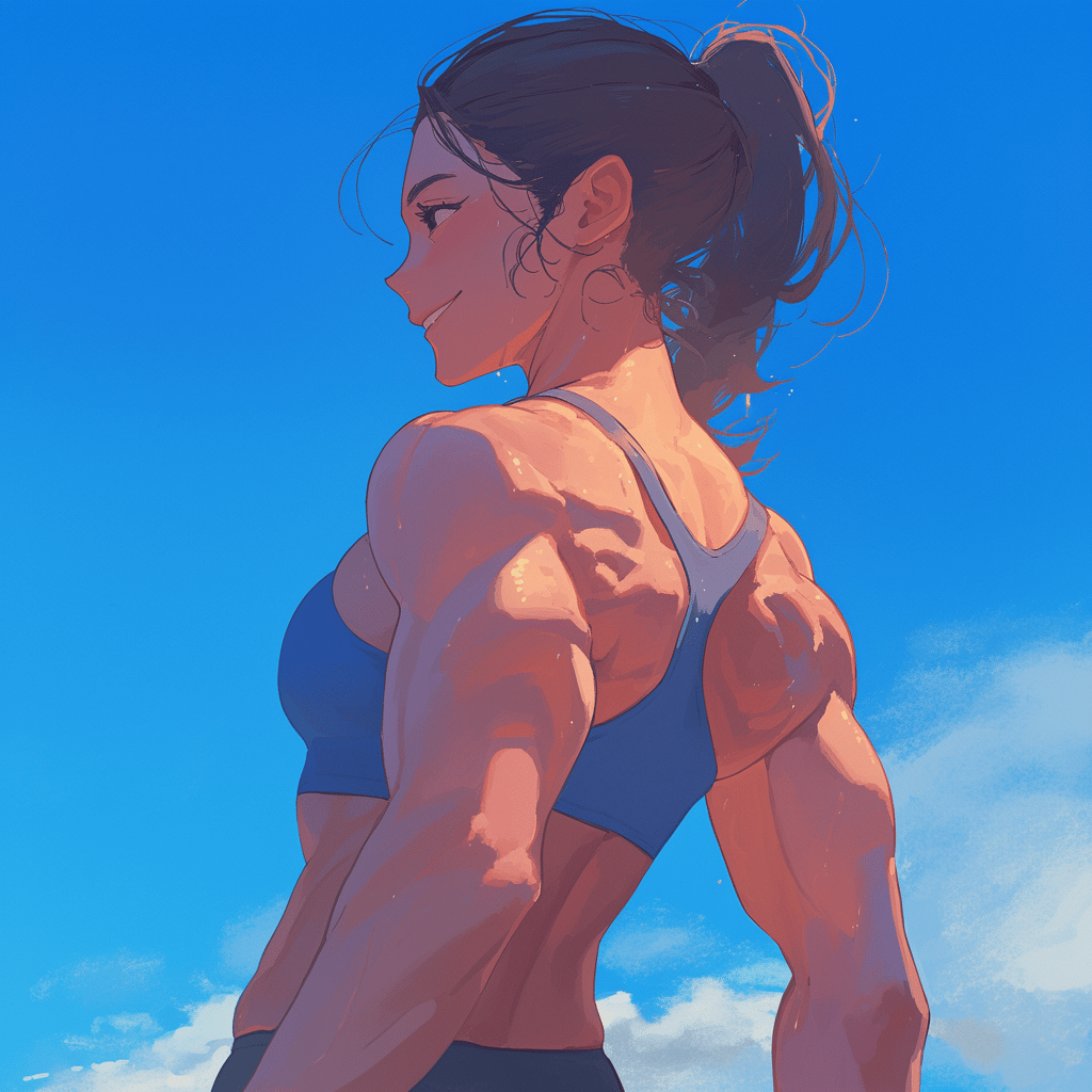 筋肉は裏切らない（Muscles never let you down）