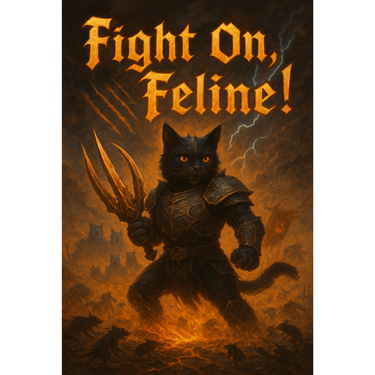 Fight on, Feline!