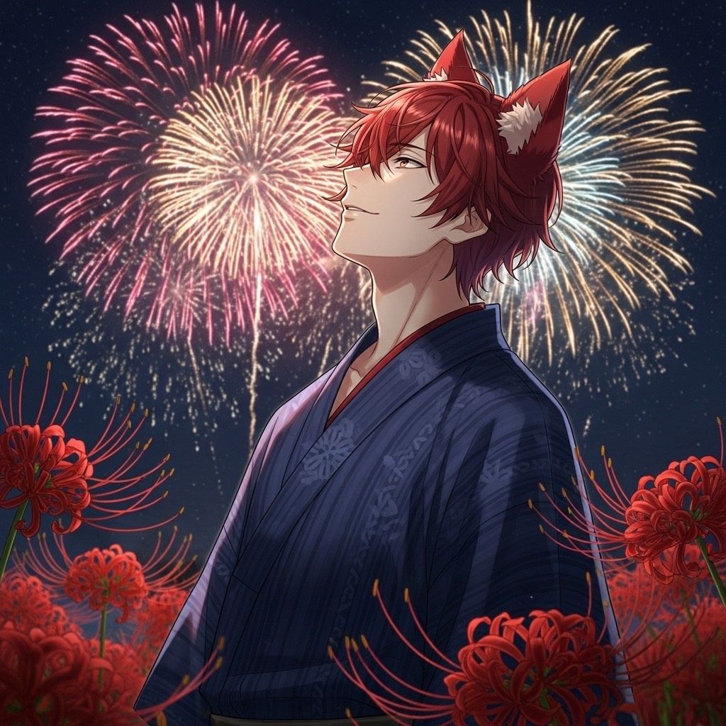 Lycoris Fireworks     ーリコリスと花火ー　#花火大会　#Flowers