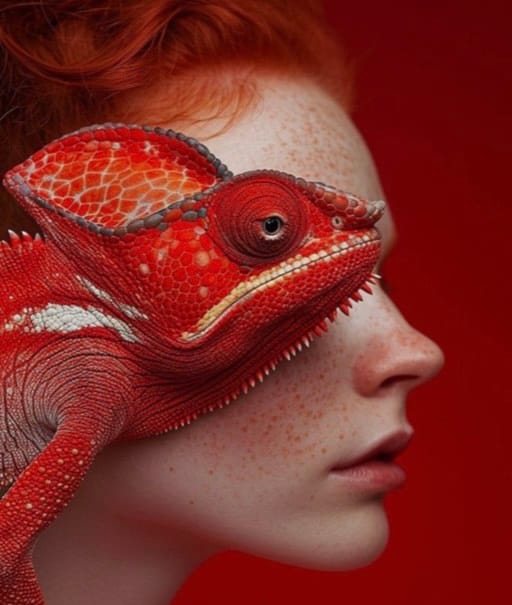 Red Chameleon