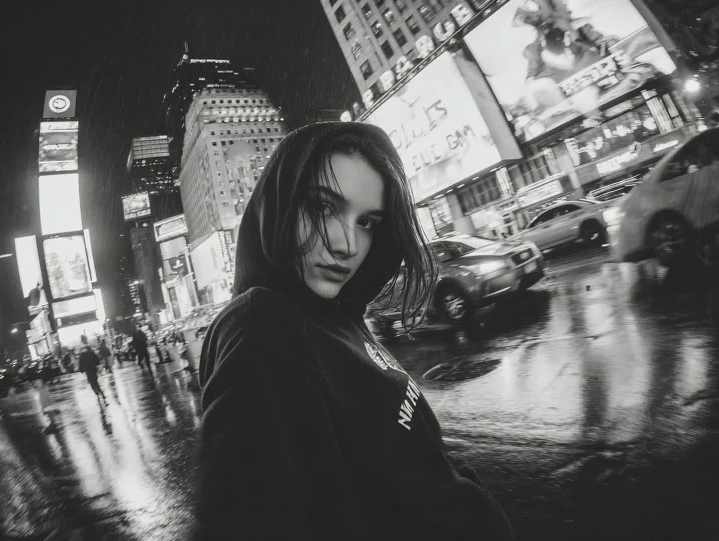 Fading in the city lights