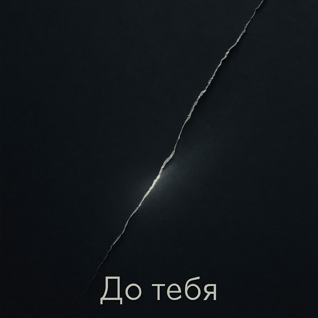 До тебя...