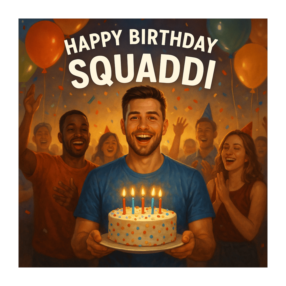 Happy Birthday, Squaddi!