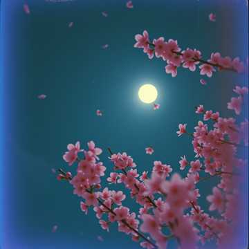 (秋桜ver)白石川堤一目千本桜