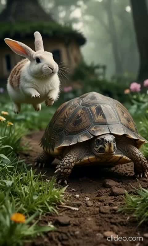Le lièvre et la tortue