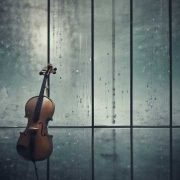 perlude raindrops on the window 
