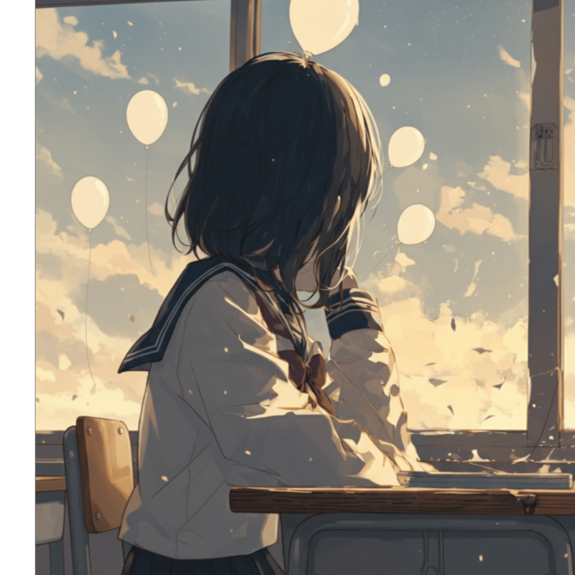 午后の白い気球 ― the chorus balloons ―