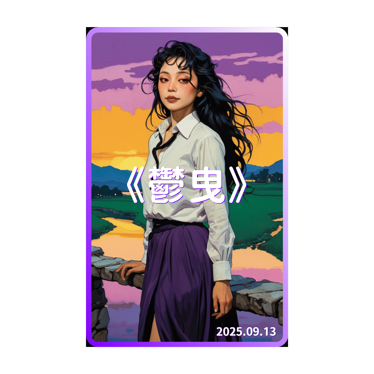 《鬱曳》(台語抒情說唱) 