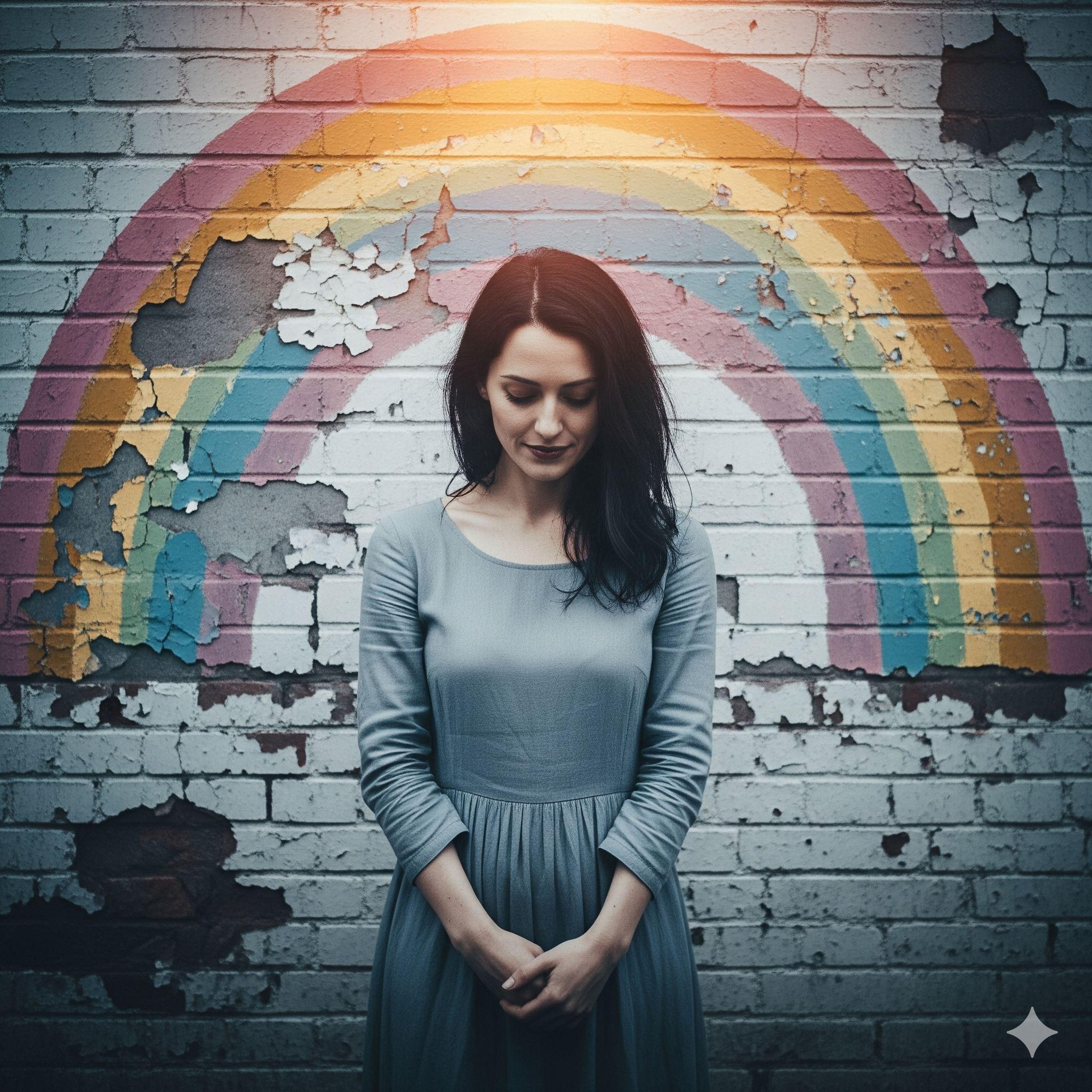 fake rainbow