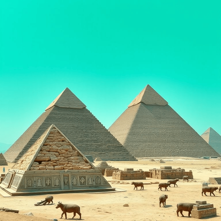 Ancient Pyramid Desert