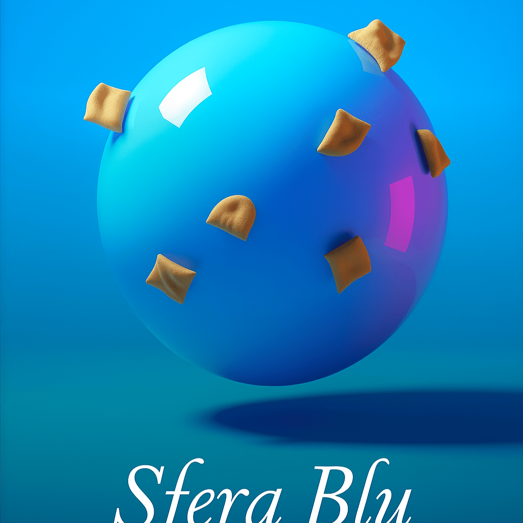 Sfera blu