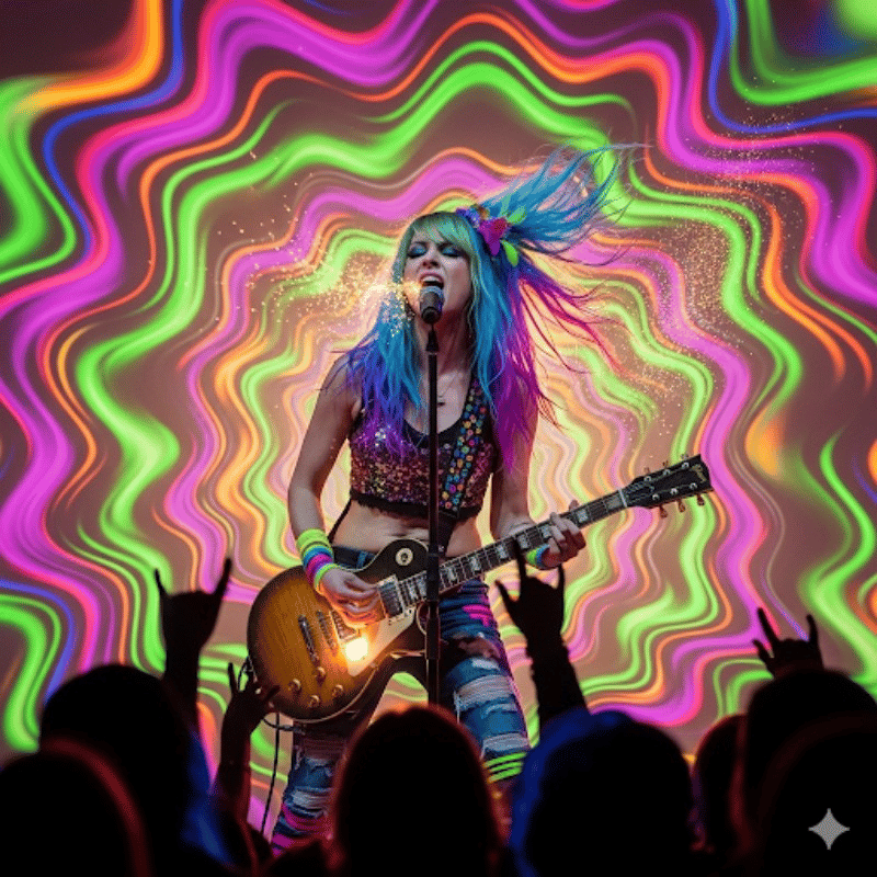 Chaotic Bloom #Rock